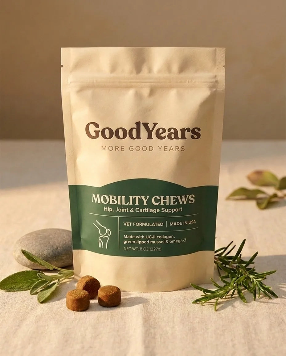 GoodYears Mobility Chews pouch